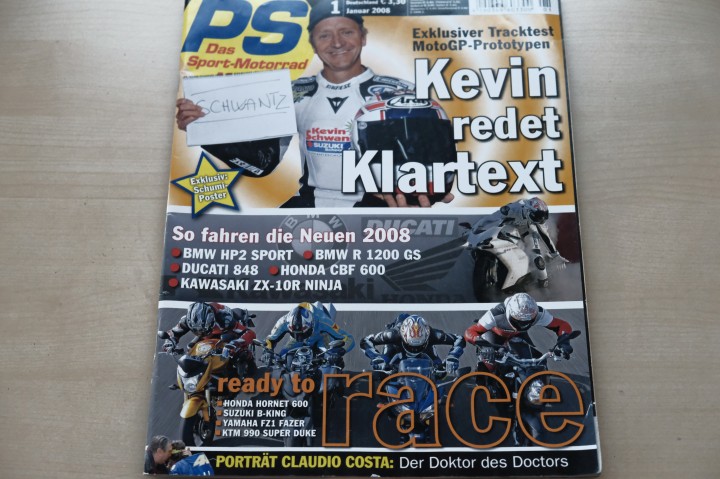 Deckblatt PS Sport Motorrad (01/2008)